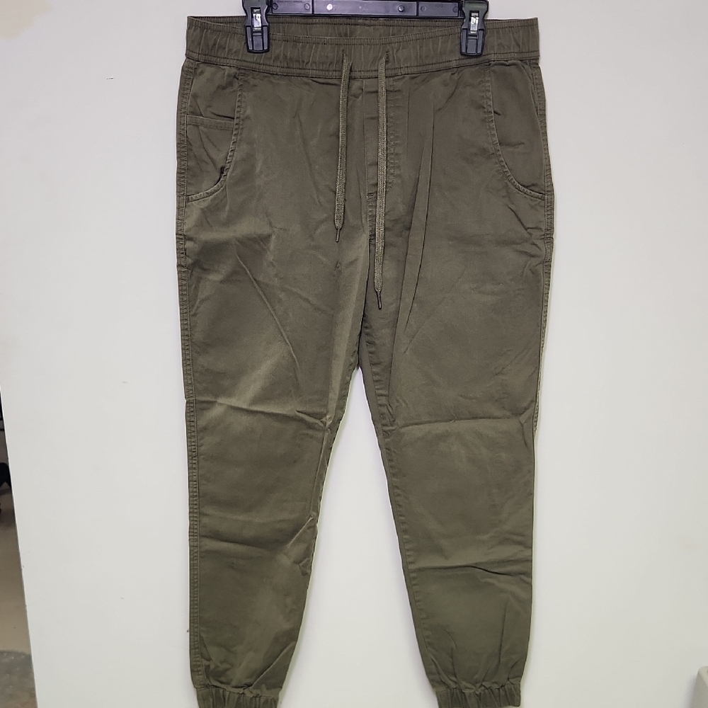 tentree Men's Olive Green Joggers
